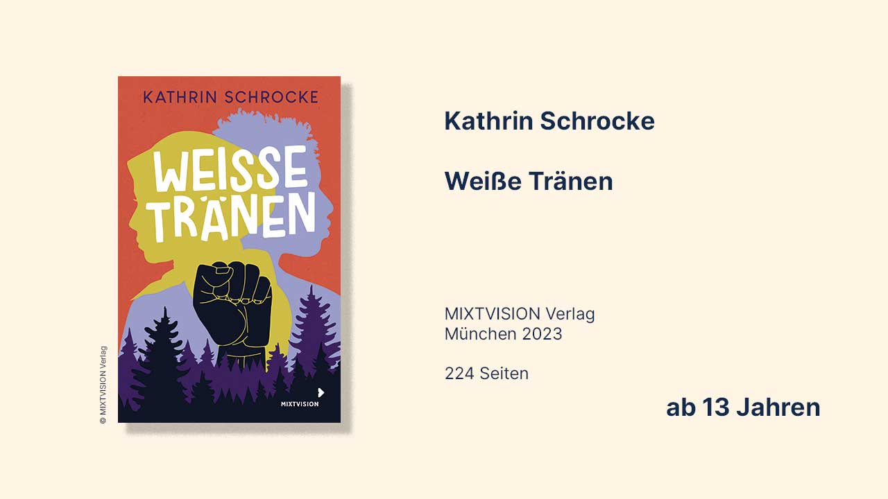 Das Cover "Weiße Tränen" von Kathrin Schrocke