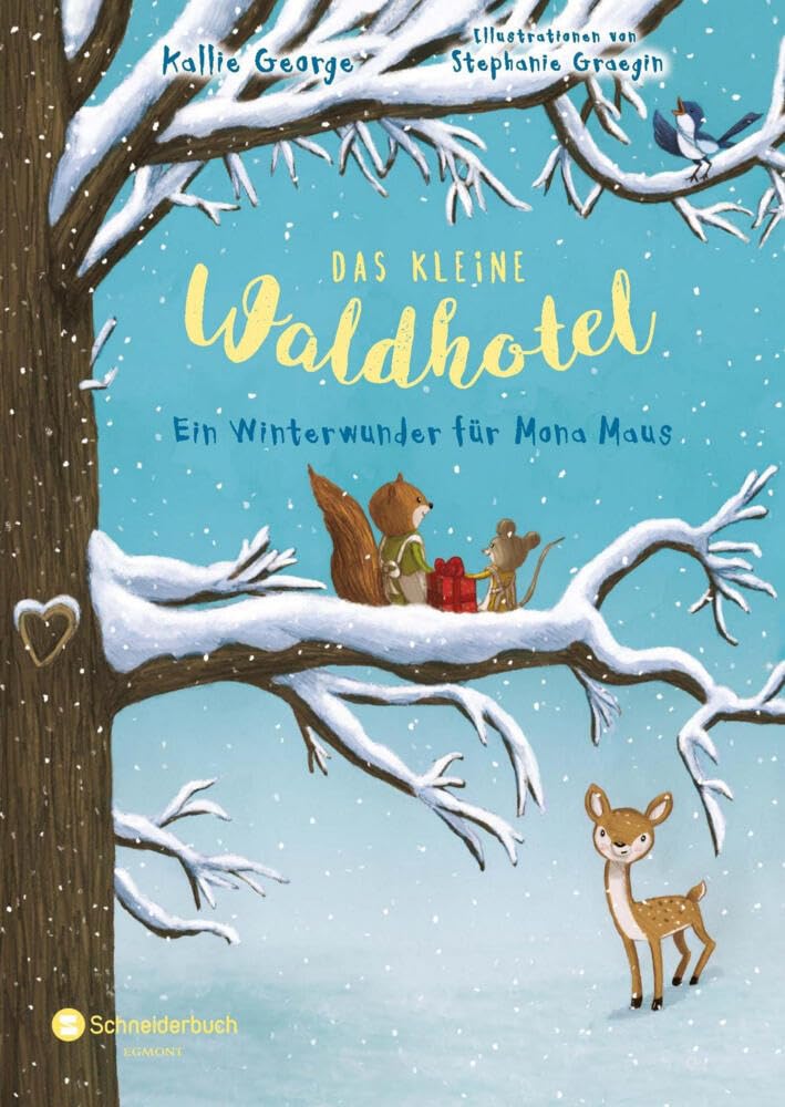 Cover des Kinderbuchs "Das kleine Waldhotel. Ein Wunterwunder für Mona Maus" von Kallie George