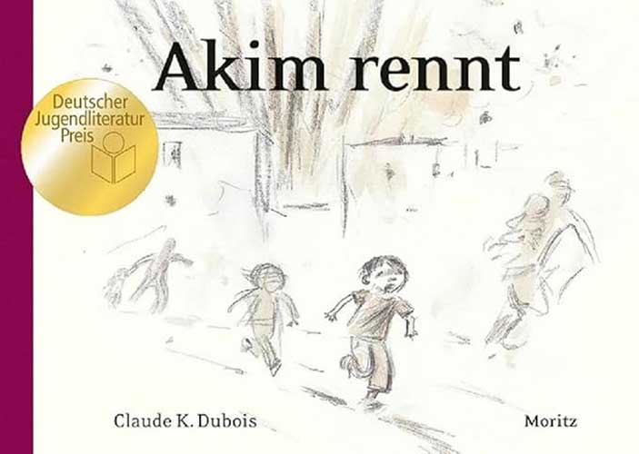 Cover des Bilderbuchs "Akim rennt" von Claude K. Dubois