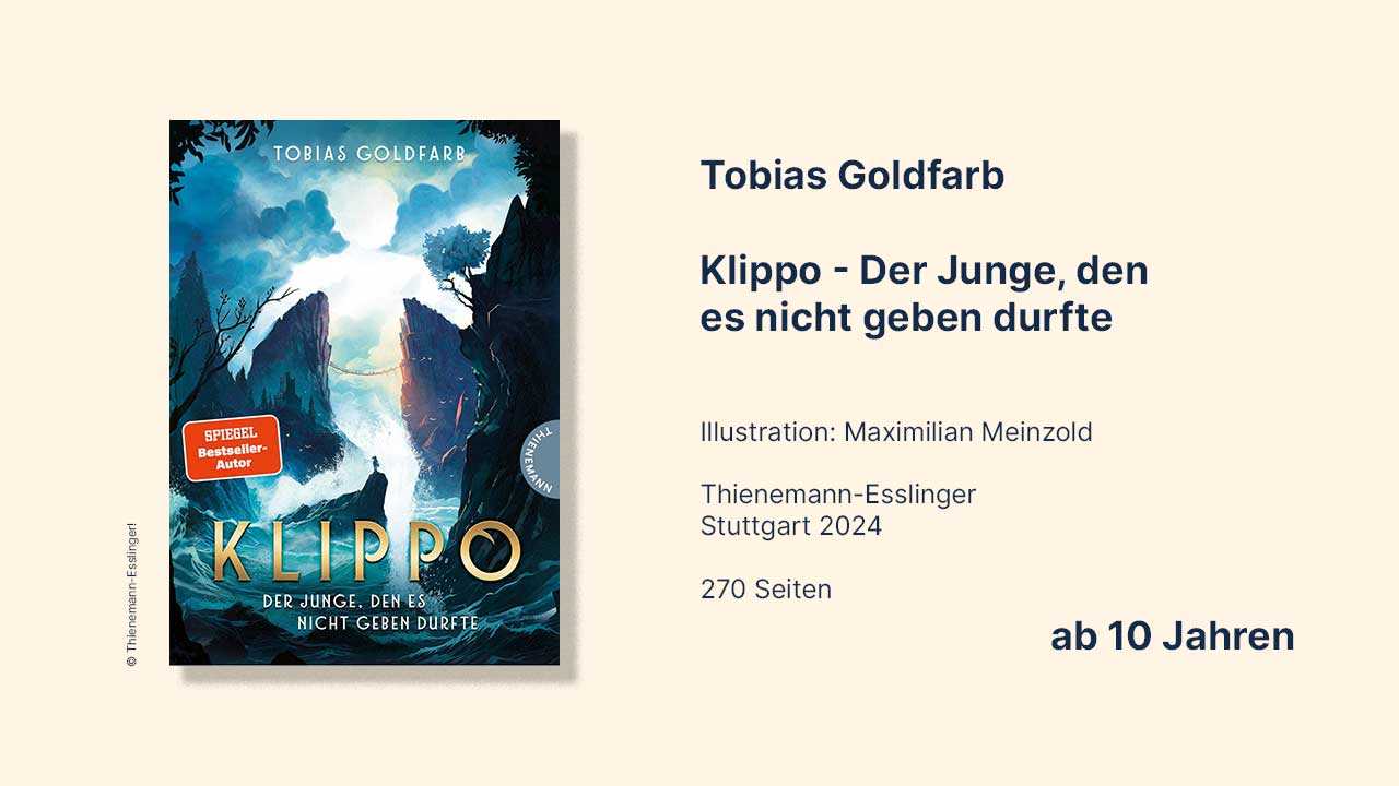 Cover von "Klippo - Der Junge, den es nicht geben durfte" von Tobias Goldfarb