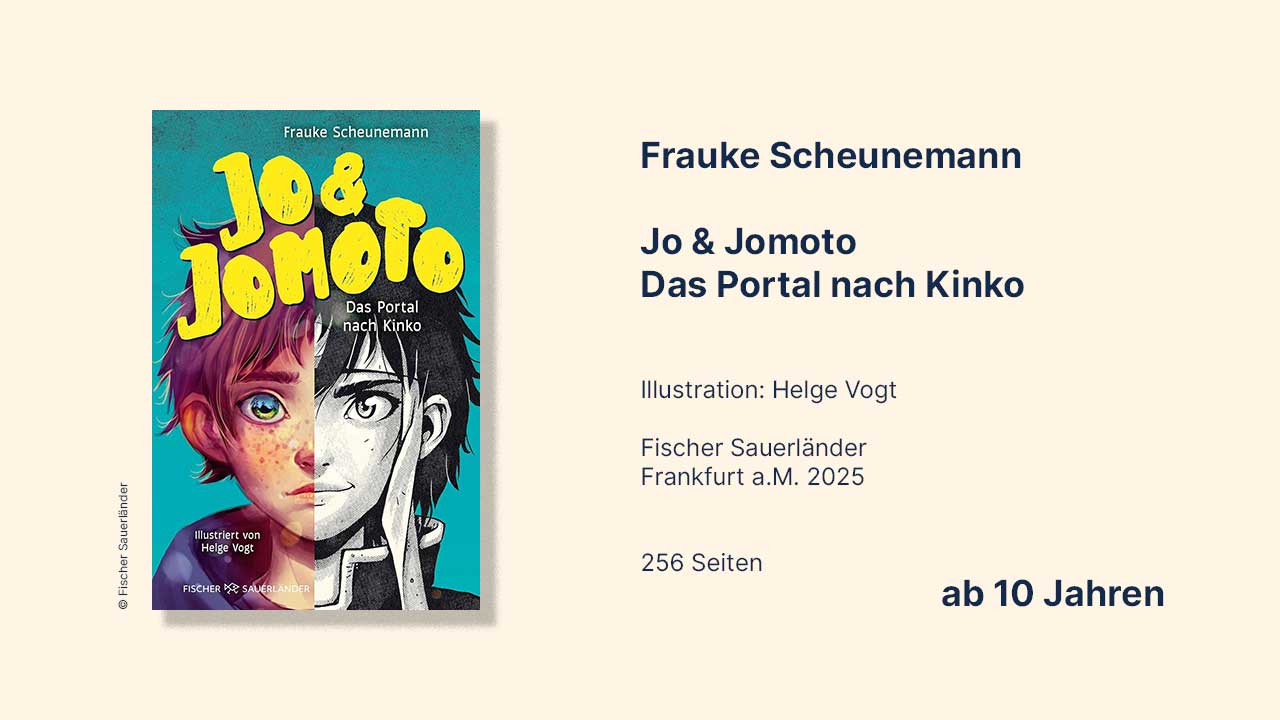„Jo & Jomoto – Das Portal nach Kinko” von Frauke Scheunemann